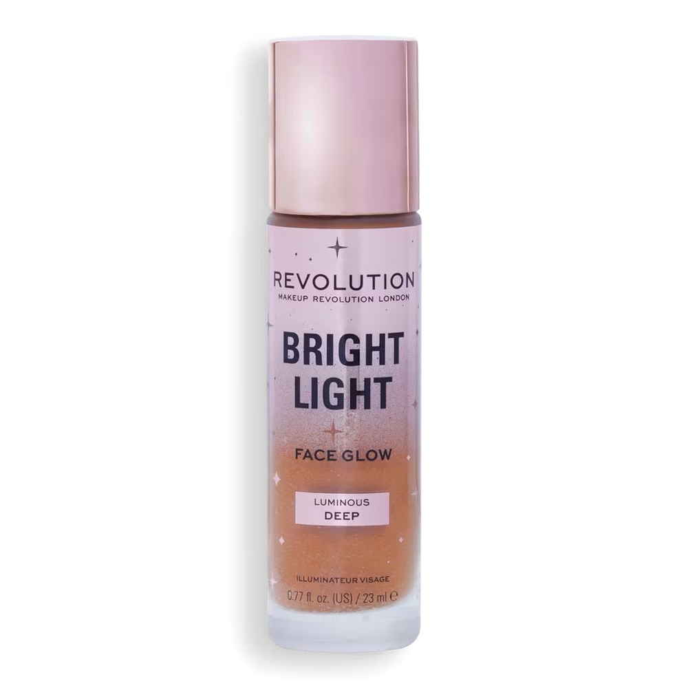 Revolution Beauty Bright Light Face Glow, Luminous Deep, NEW